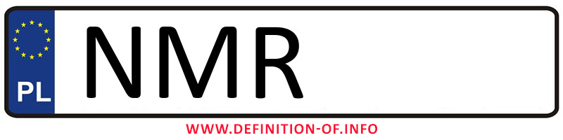 Car plate NMR, city Mrągowo